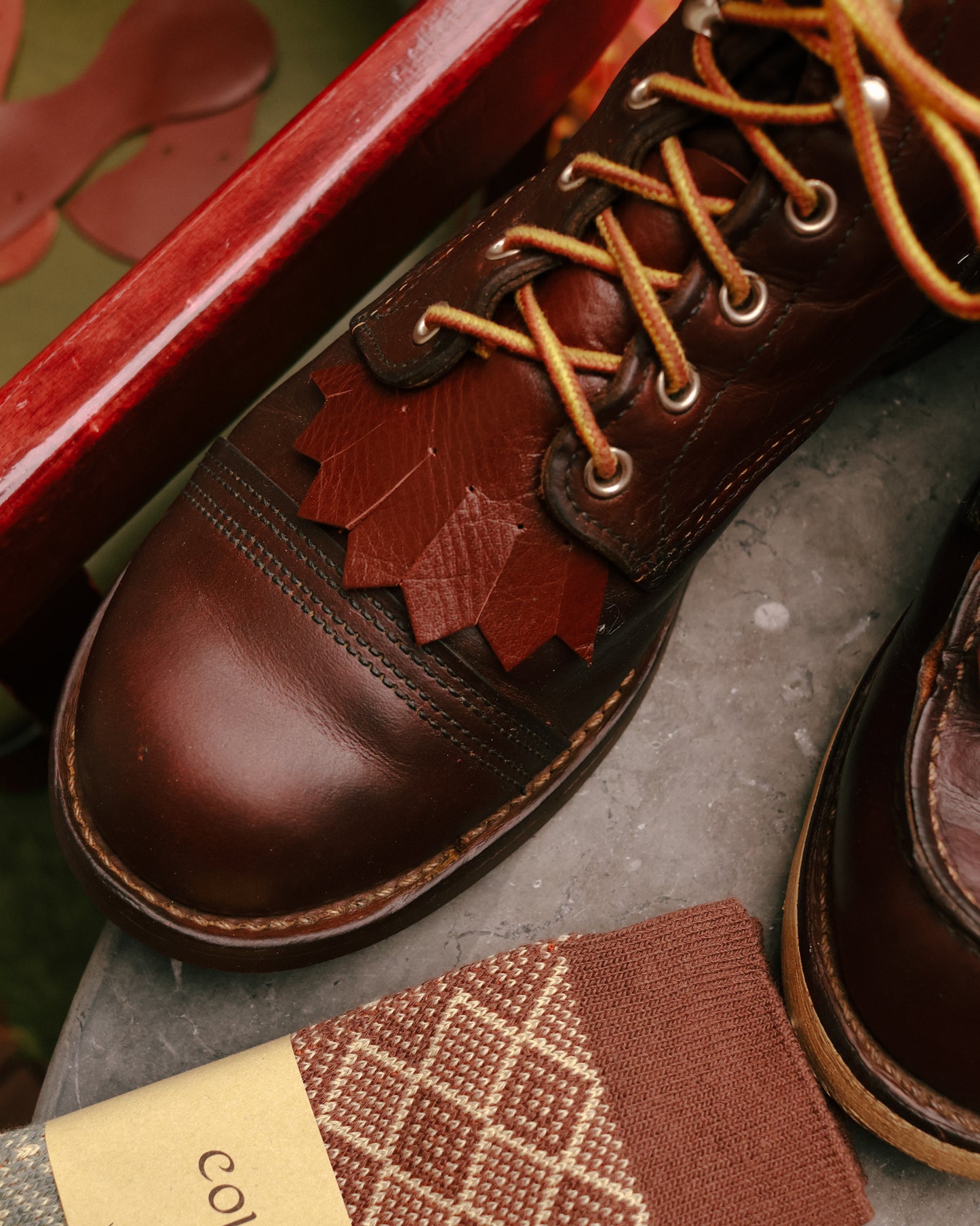 Kilties for Red Wing shoes