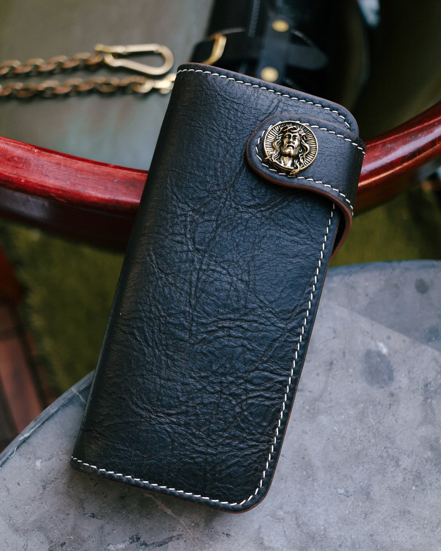 Classic Long Biker Wallet v1