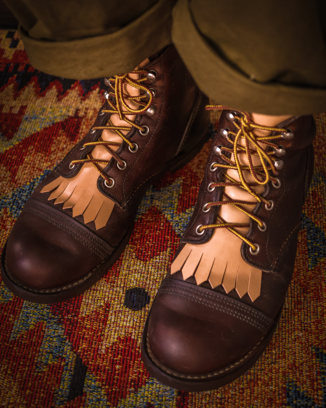 Kilties for Red Wing shoes