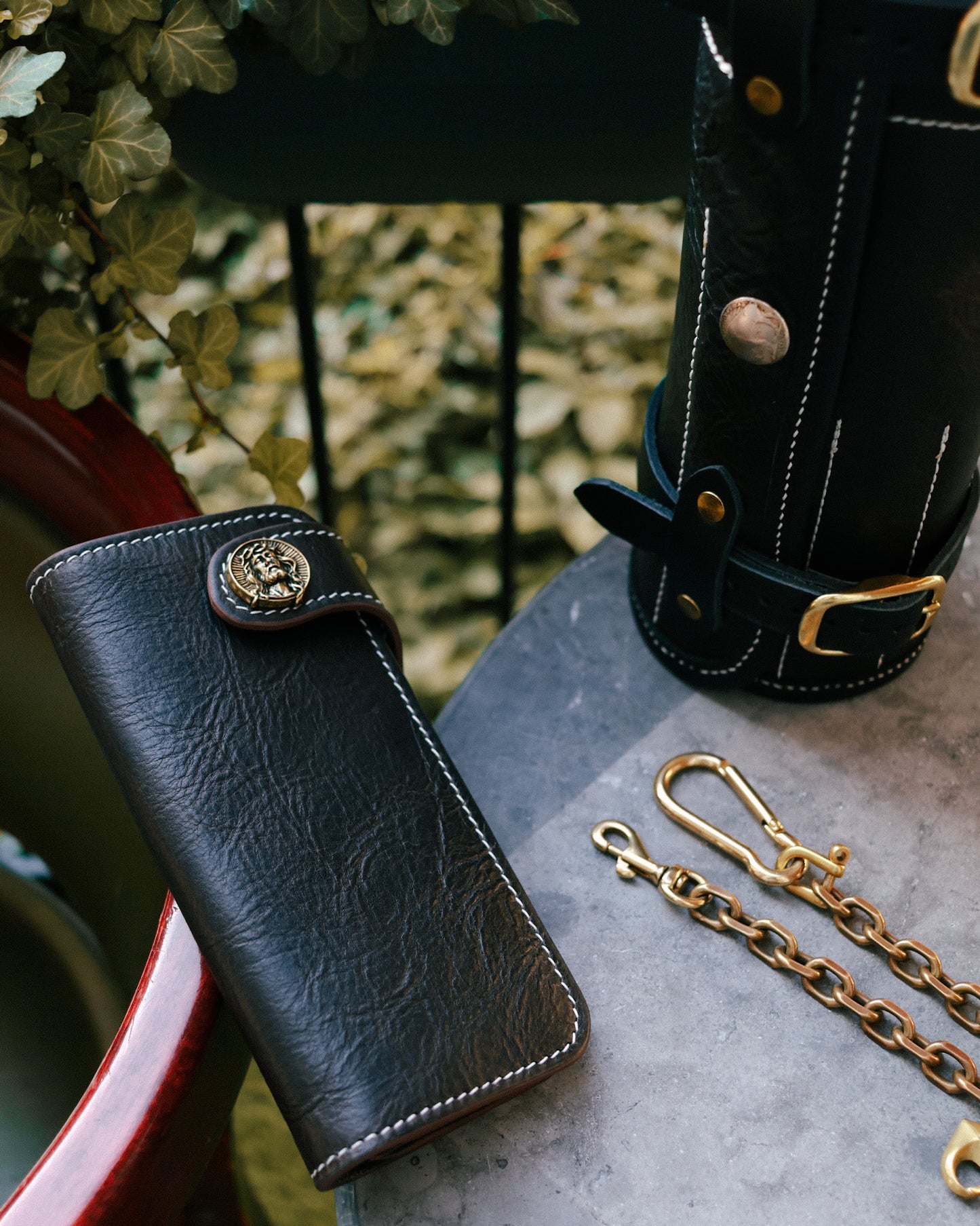 Classic Long Biker Wallet v1