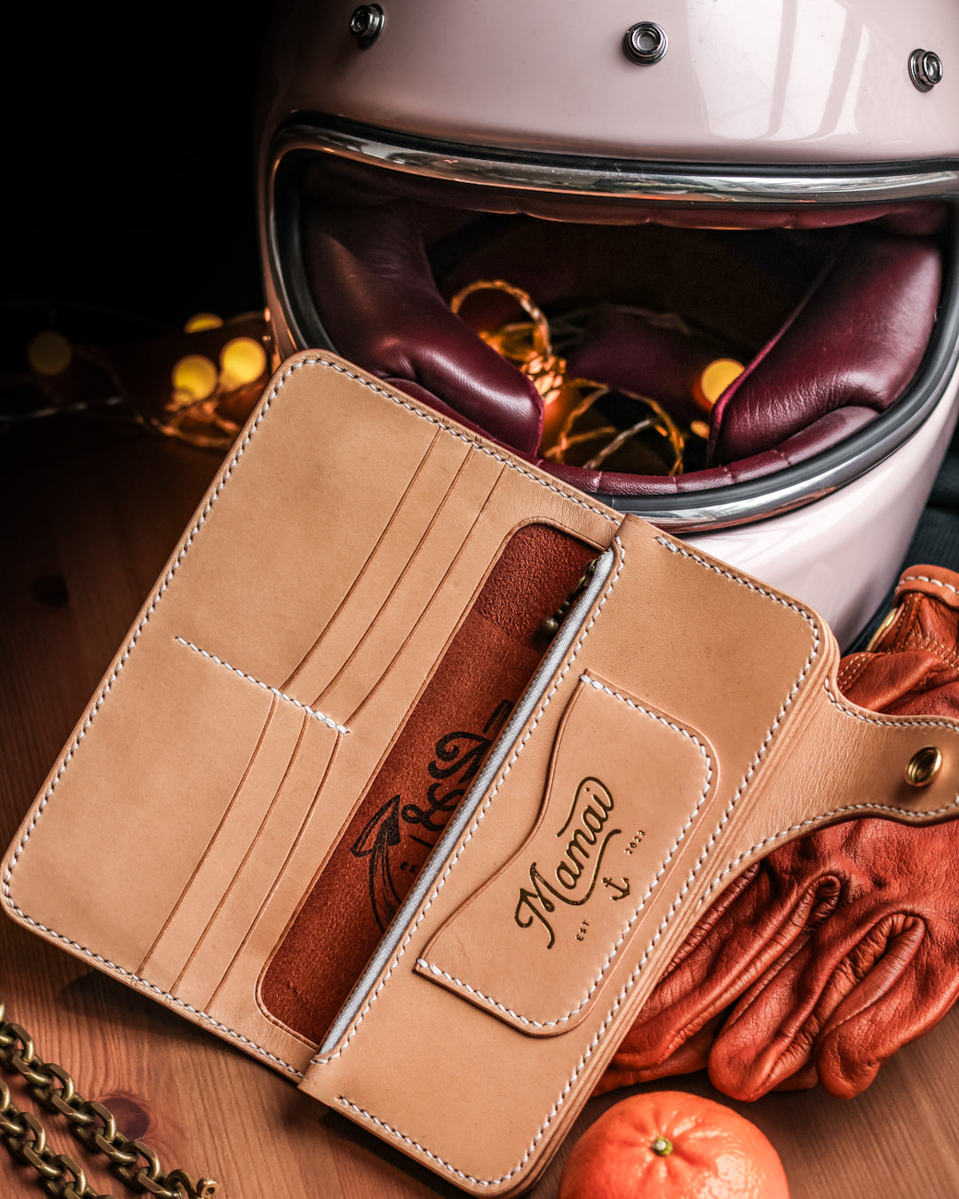 Classic Long Biker Wallet v1