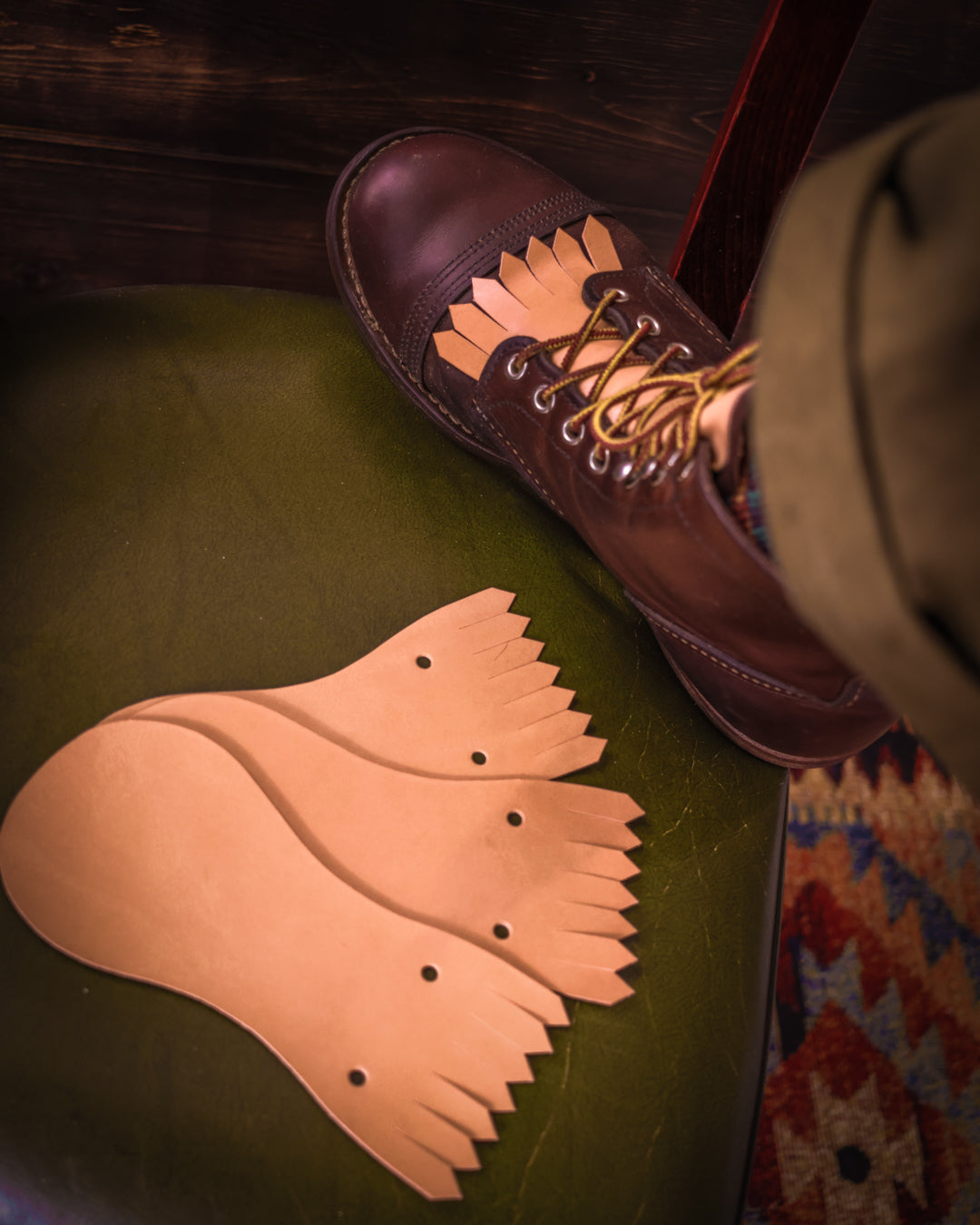 Kilties for Red Wing shoes