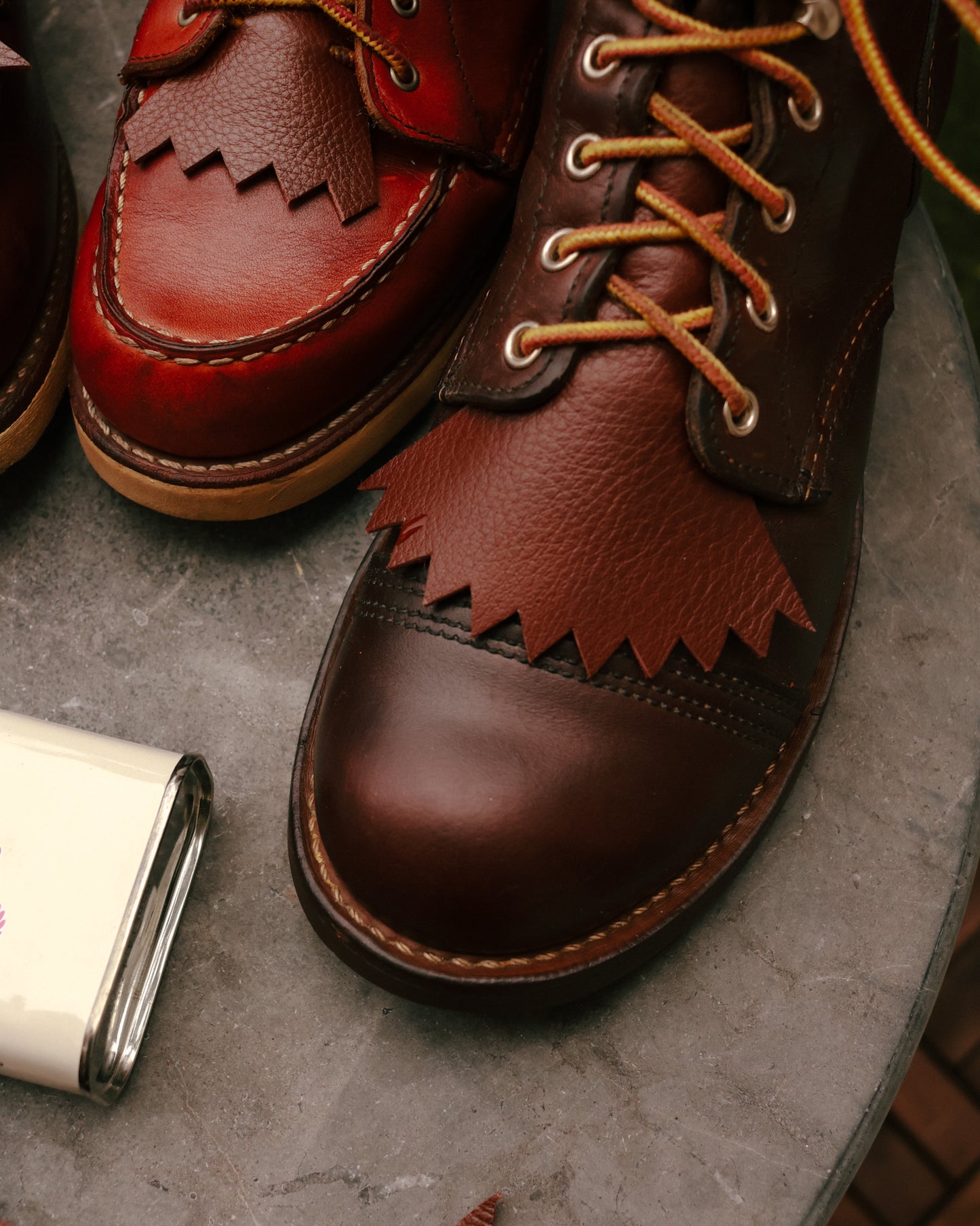 Kilties for Red Wing shoes
