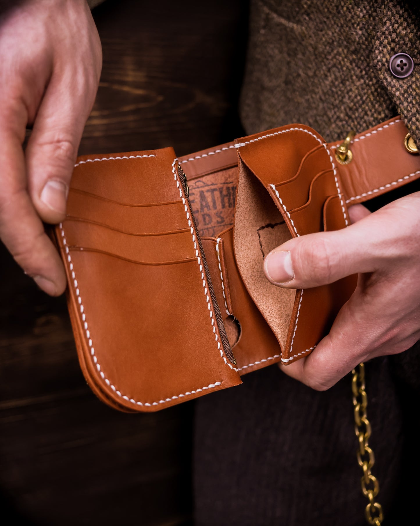PDF Medium Biker Wallet Pattern