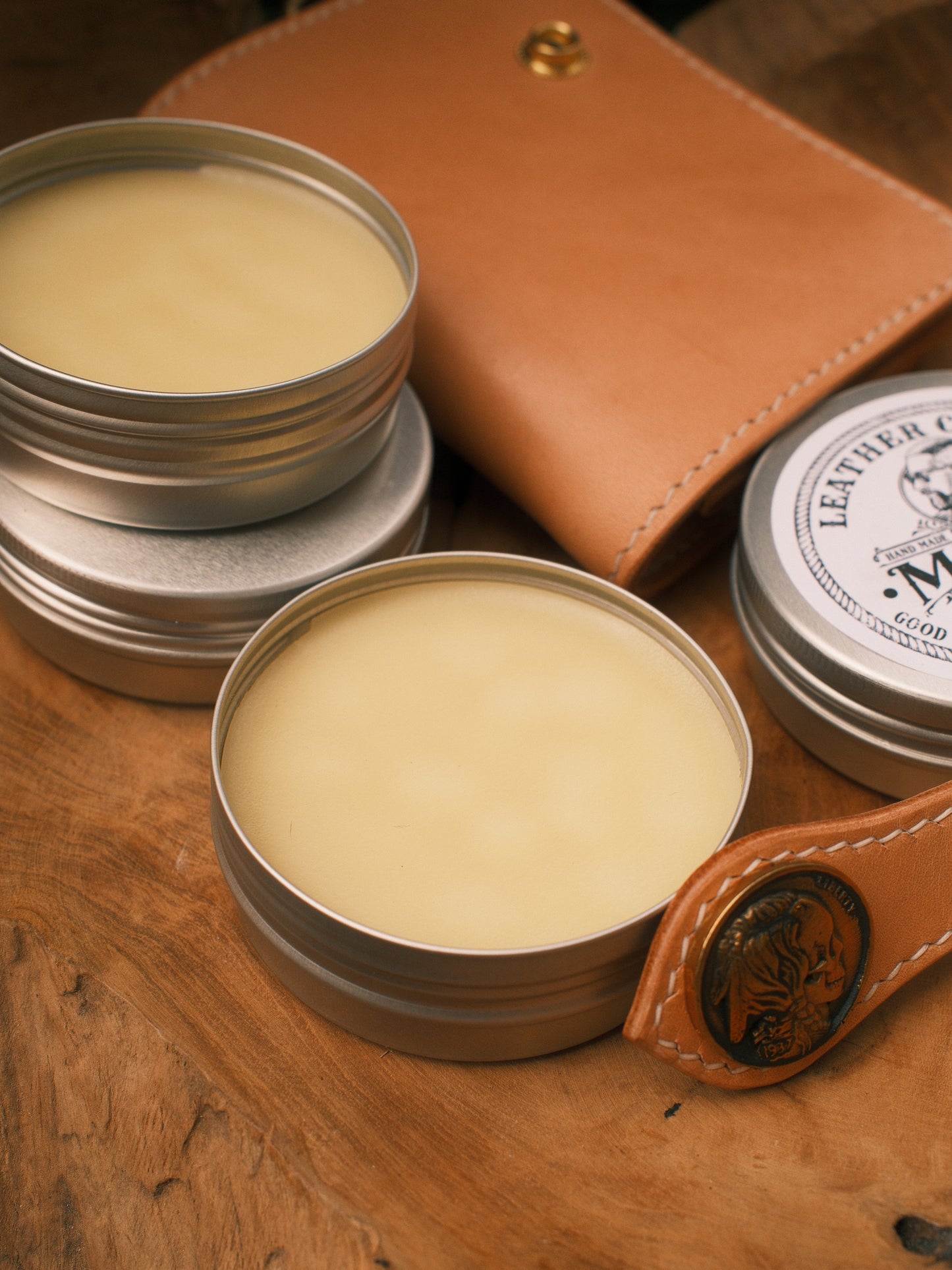 Leather cream