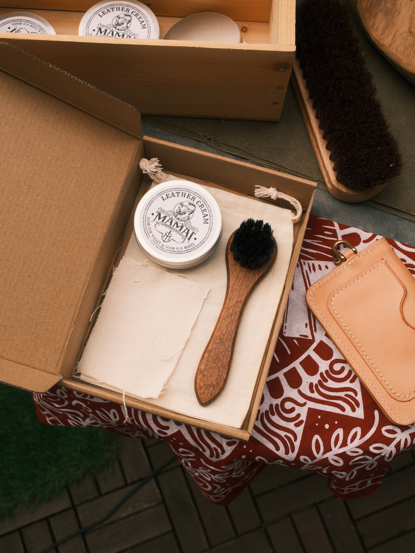 Leather cream