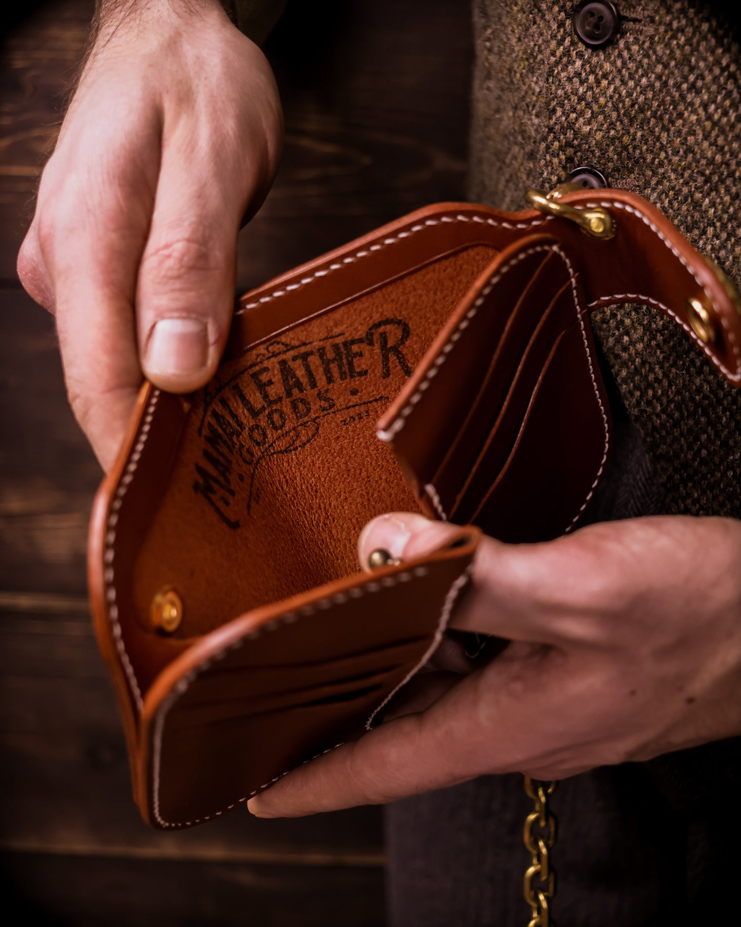 PDF Medium Biker Wallet Pattern