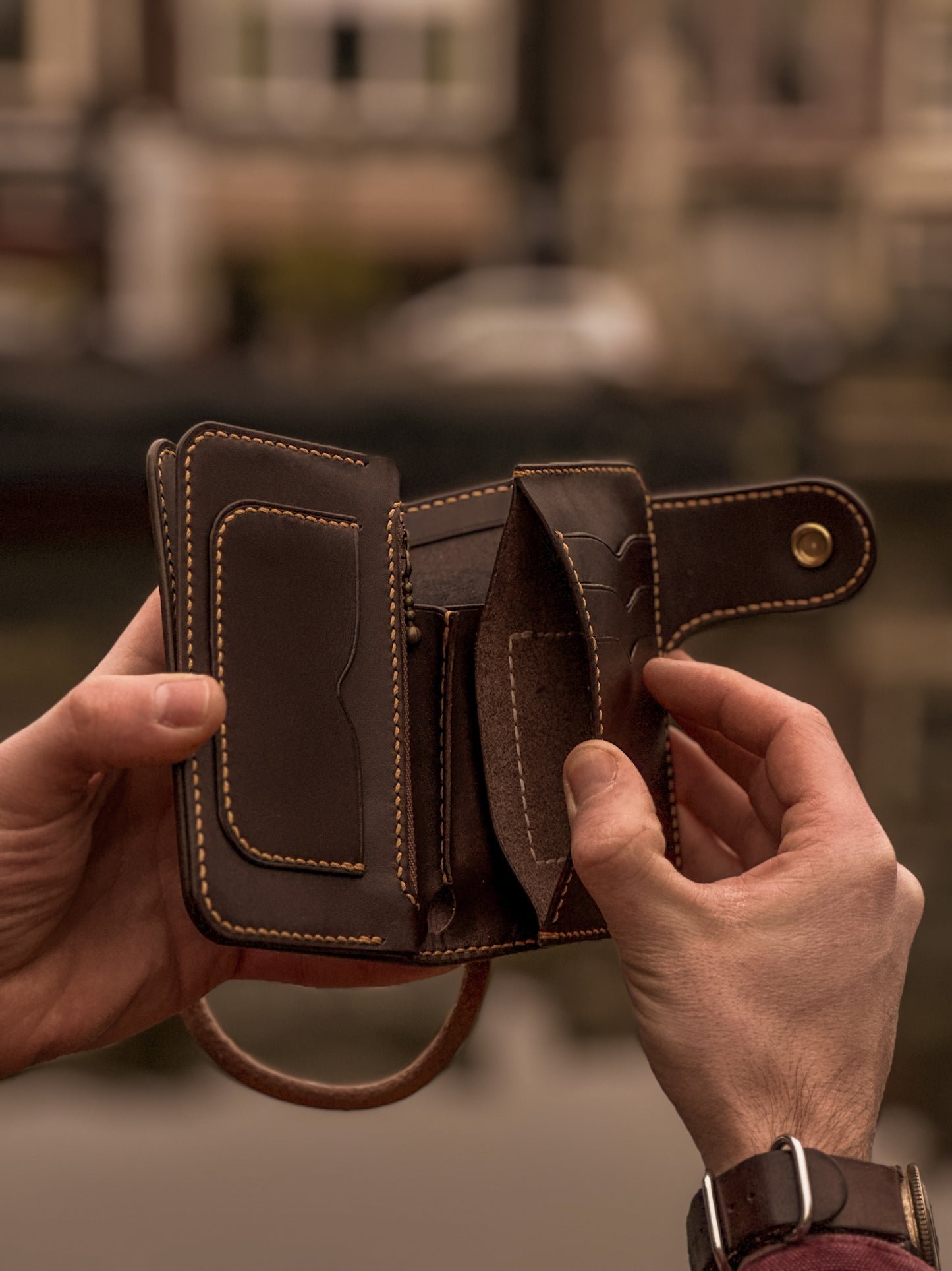 PDF Medium Biker Wallet Pattern