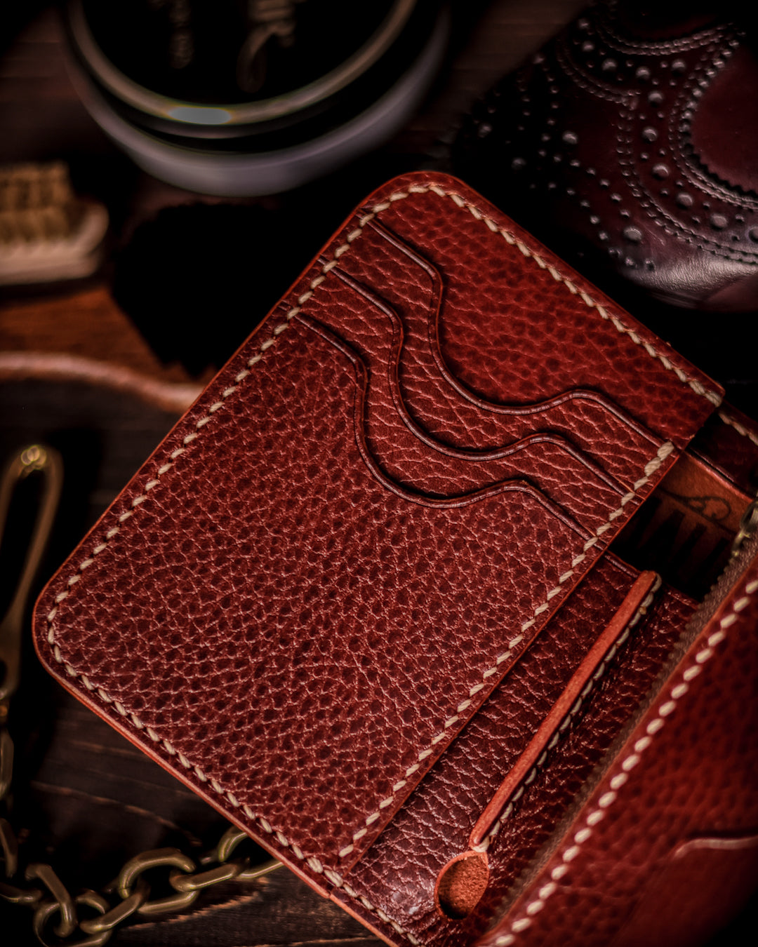 Medium biker wallet Kraken