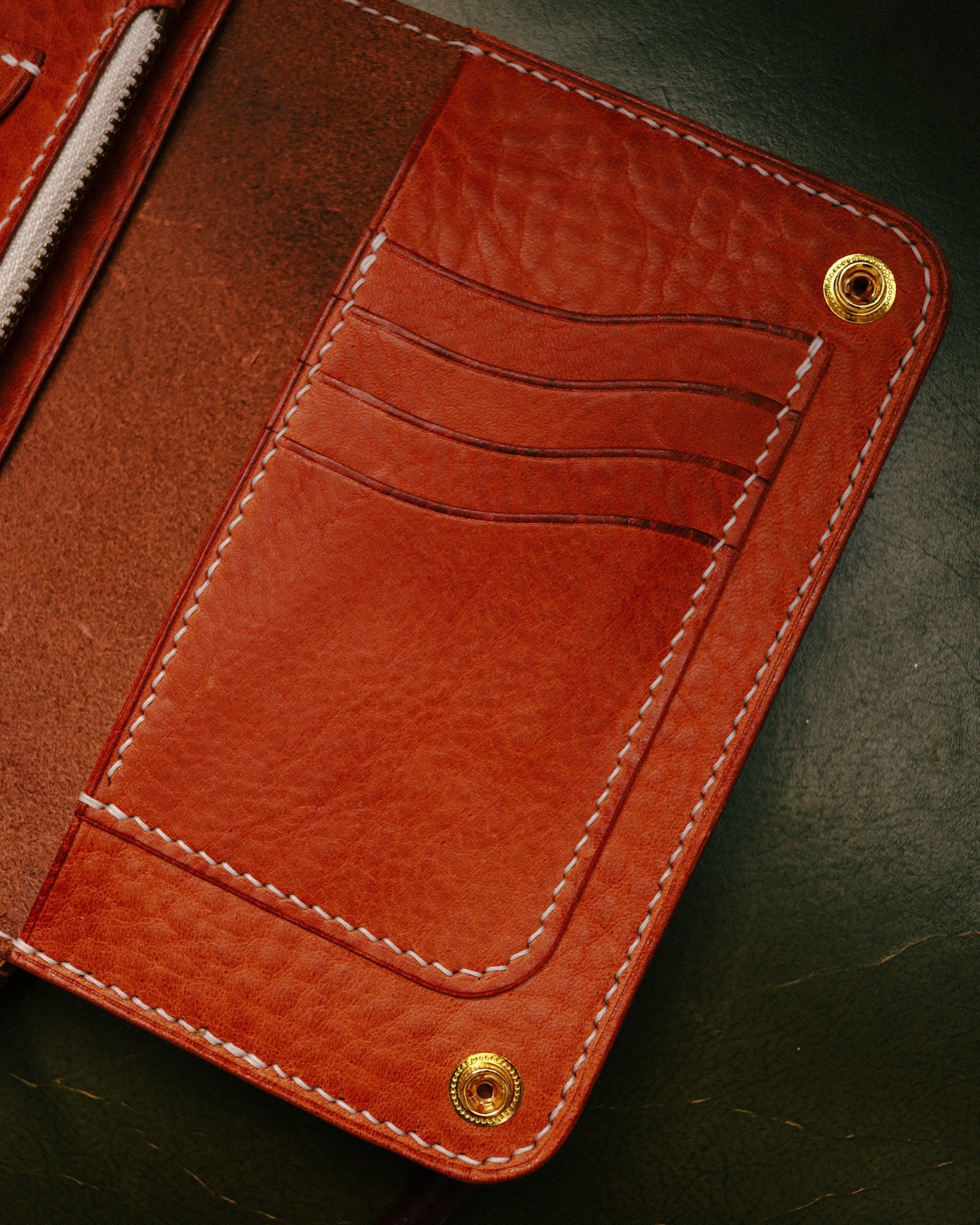 Long trucker wallet – Mamai Leather Goods