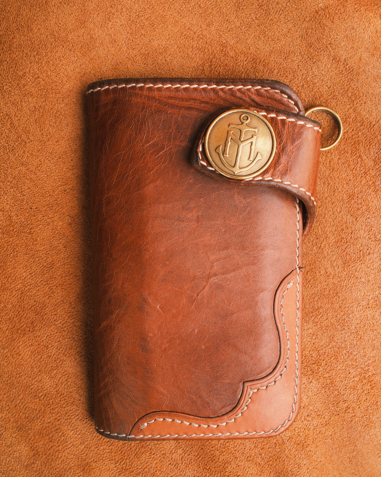 Patina Medium biker wallet Chif mate v1