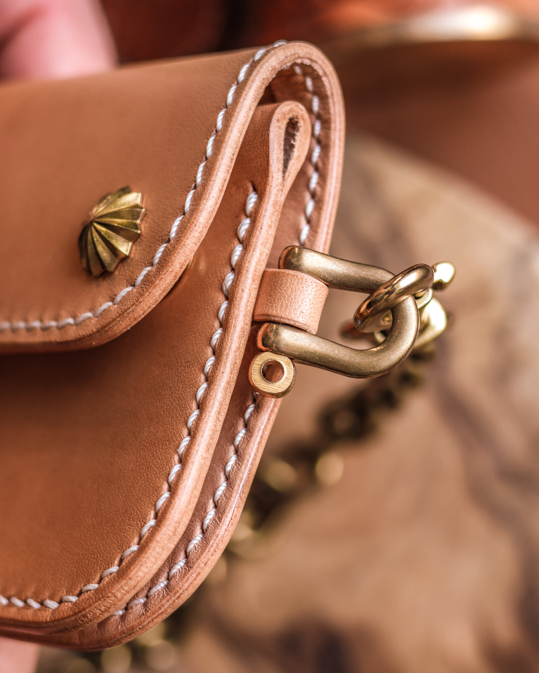 Small Trucker Wallet – Mamai Leather Goods
